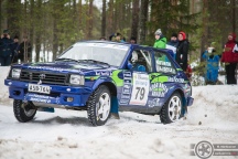 #79 Mika Hautaniemi / Toyota Starlet. Pohjanmaa-ralli, EK3.